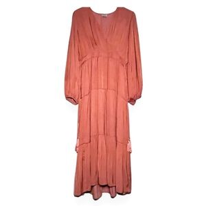 Elie Tahari Lantern Midi Dress